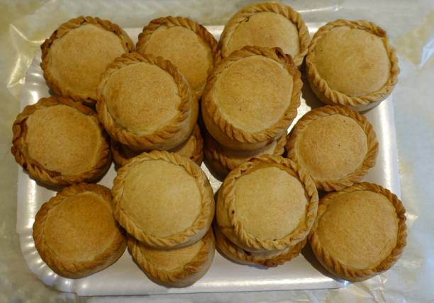 istock Sardinian panadas with pork and potatoes or lamb and potatoes 1444686623