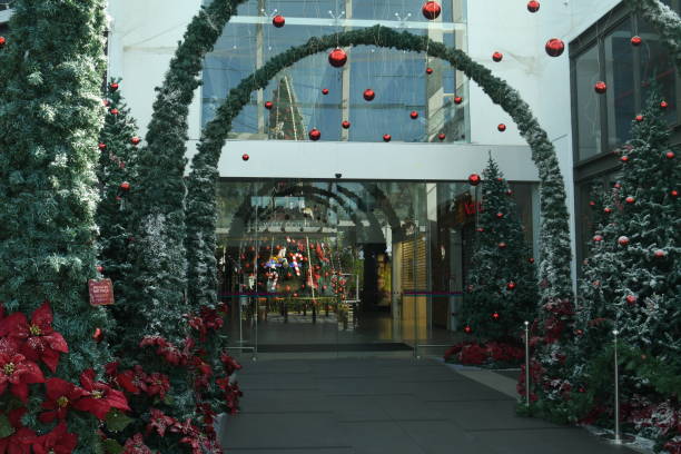 istock Christmas arch aisle 1444691544