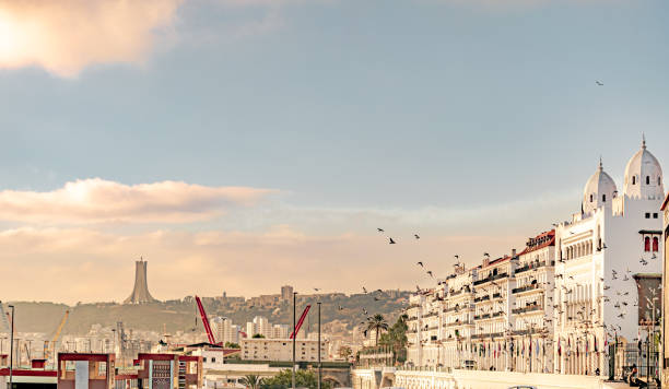 istock Algiers city. Zighout Youcef boulevard 1444711253