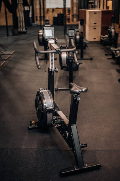 istock Gym Assault Bike 1444718643