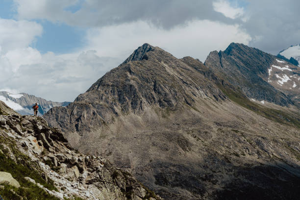 istock Beautiful nature in austrian Alps. Alpin panorama 1444733425
