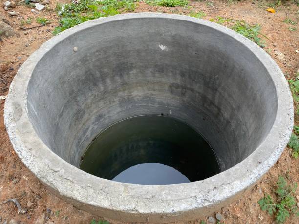 istock Rainwater Harvesting Tank, Ring deep Well, Bore deep Well 1444748496