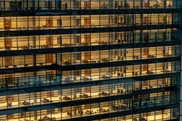istock Exterior view of an office building 1444774916