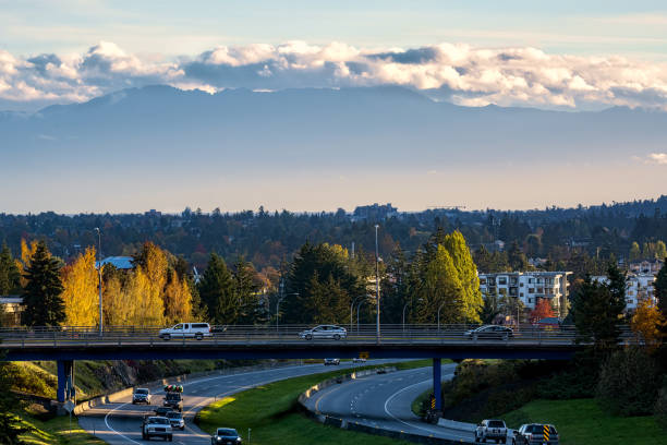 istock Royal Oak Drive looking toward downtown Victoria, BC Canada 1444816137