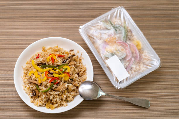 istock Frozen Dish Prepared by a local restaurant 1444818628
