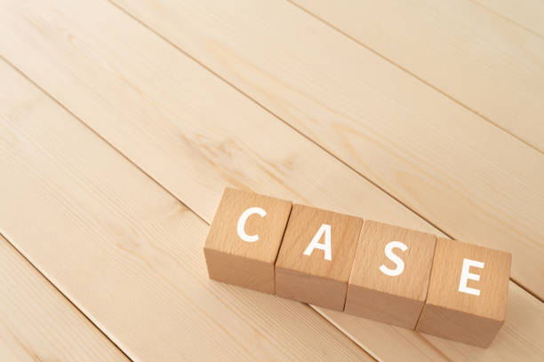 istock Wooden blocks with 