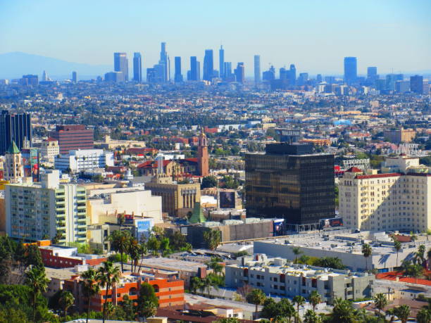 istock Los Angeles Aerial View 1444836064