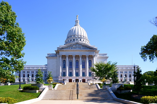 Missouri State Capitol building in Jefferson City Missouri