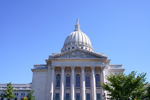 Wisconsin State Building Commission Wisconsin State Capitol Building Stock Photo - Download Image Now ...