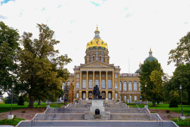 Iowa State Capitol Building Iowa State Capitol Building
Des Moines, Iowa State
U.S.A. iowa flag stock pictures, royalty-free photos & images
