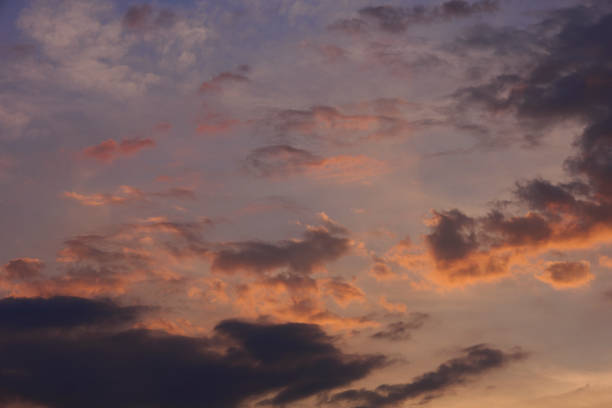 istock Dramatic sunrise sky photo with multiple colors. 1444867170