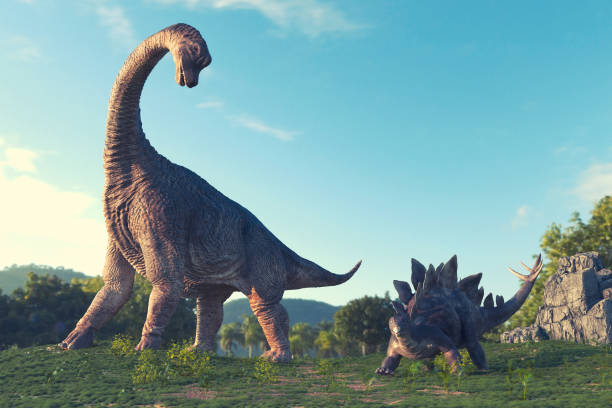 Dinosaur valley stock photo