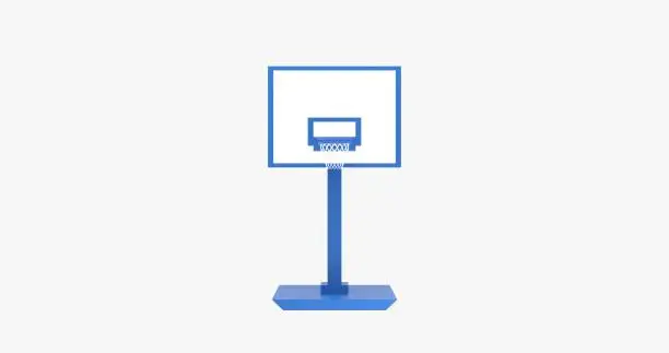 Photo of basketball panel front view