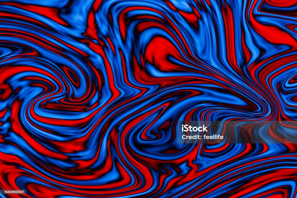 Liquid shapes abstract holographic 3D wavy background USA, Abstract, Backgrounds, Abstract Backgrounds, Digitally Generated Image，galaxy，universe Swirl Pattern Stock Photo
