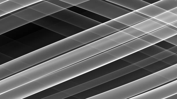 istock Abstract background Monochrome 8K light, dark, black, white, gray, ray, laser, fog, stripes, grid, square, gradient 1444913131