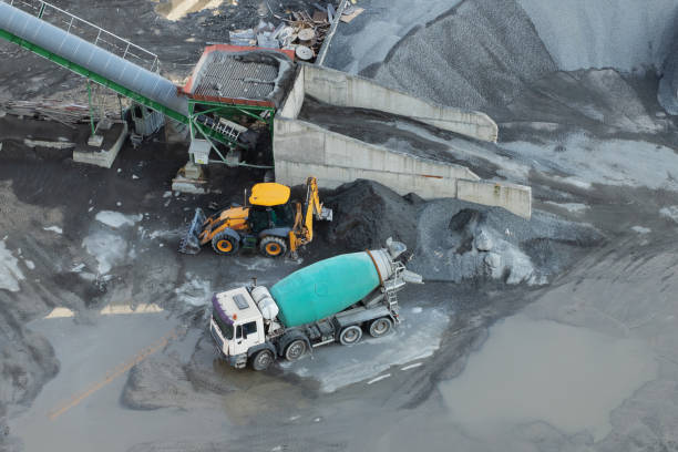 istock concrete, mixer, excavator, construction, machinery, cement, site, equipment, monolith, building, industry 1444914310