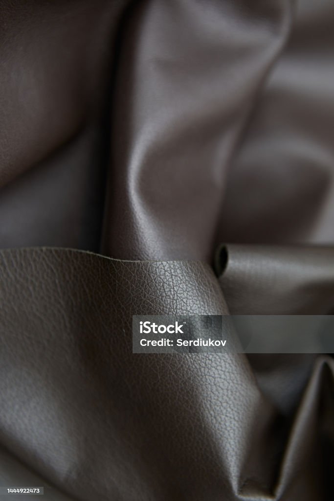 Leather Sample Texture Leather Samples Of Different Textures For Tailoring Stock Photo ...