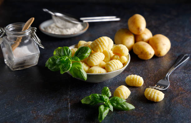 istock Homemade italian gnocchi. 1444935063