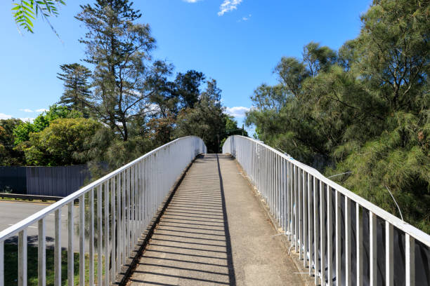 Free Stock Photo of Foot Over Bridge over Rail Track | Download Free ...