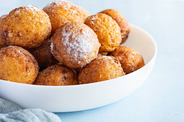 istock Doughnuts. Homemade cakes made from curd balls. Cottage cheese donuts  with powdered sugar. 1444936193