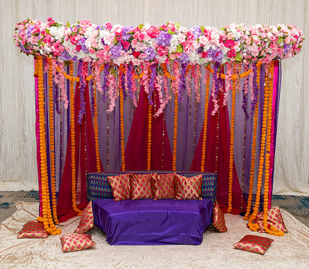 Indian Wedding Canopy Mandap Decoration