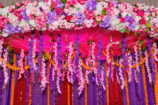 Indian Wedding Canopy Mandap Decoration