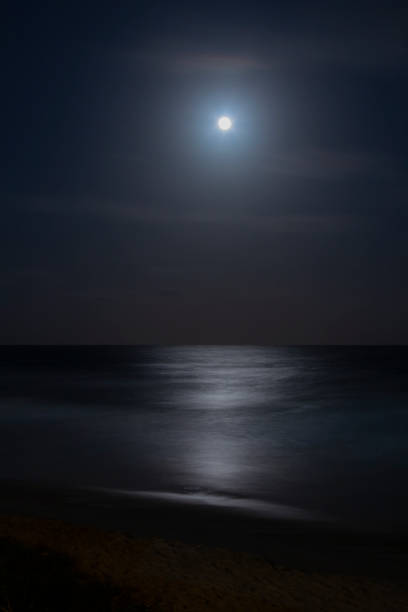 istock Beautiful Full Moon on the Brazilian Beach 1444951290