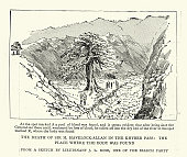 istock Place in the Khyber Pass where General Sir Henry Havelock-Allan, died, Victorian Military History, 19th Century 1444959019