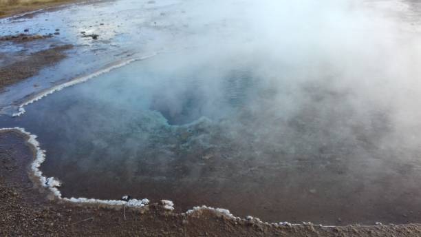 istock View of the scalding water at Geysir 1444963247