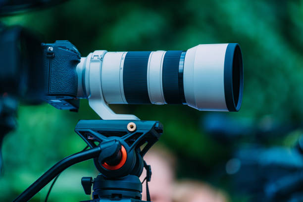 istock Cameras at a Media Conference 1444964551