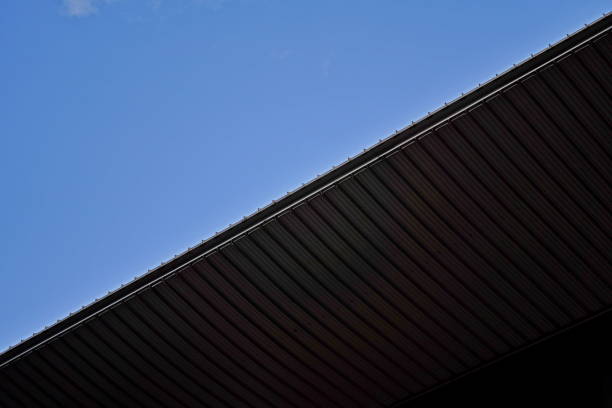 istock Roof shingles on top. 1444965002