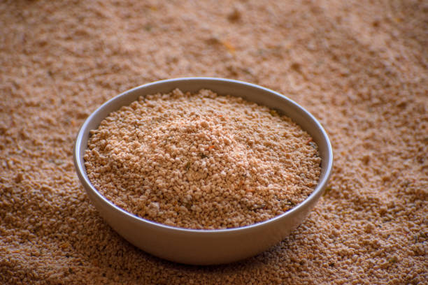Dry version of tarhana soup made in Turkey
