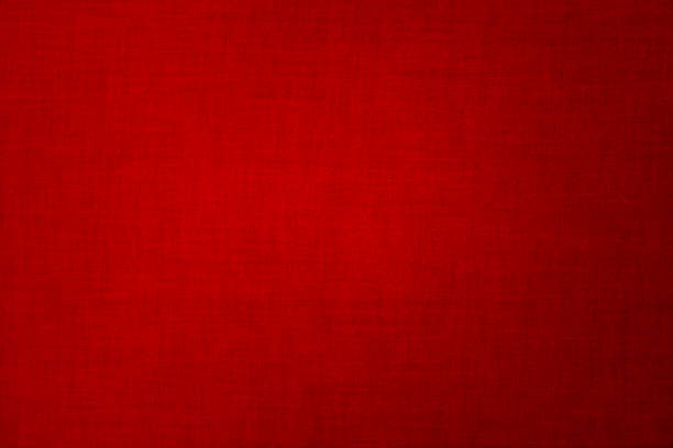 istock Canvas Linen Red Natural Christmas Background 1444967349