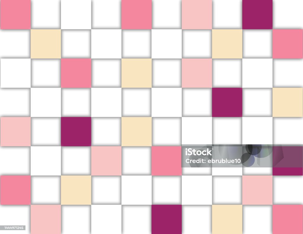 Background Square Pattern Square Pattern Background Stock Illustration - Download Image Now ...