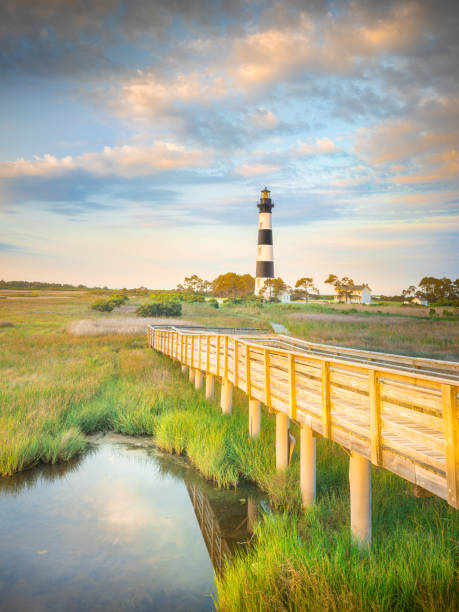 istock Amazing Bodie Island Lighthouse Sunrise OBX Outer Banks NC 1444975214