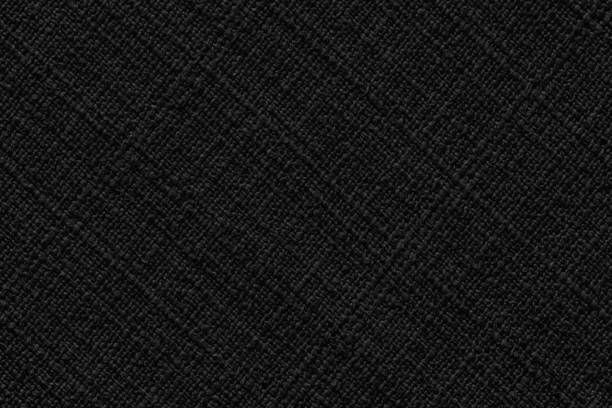 istock black linen texture as background. natural fabric burlap 1445001650