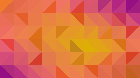 Gradient background with triangle design elements