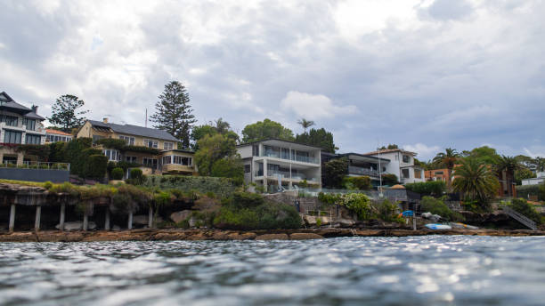 istock Houses by the bay 1445018260