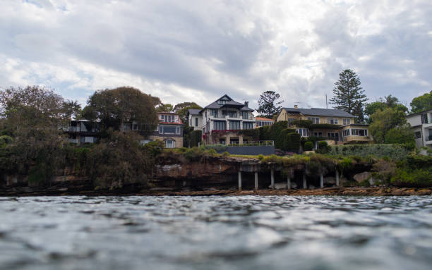 istock Houses by the bay 1445018279