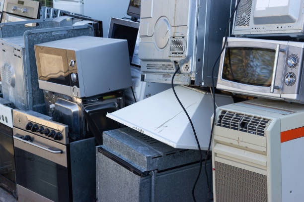 istock Appliances in a reception center for recycling 1445020066