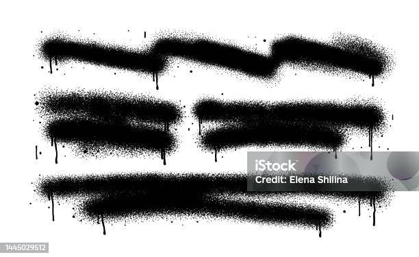 Board Spray Vector Spray Paint Elements Stock Illustration - Download Image Now - Spray ...