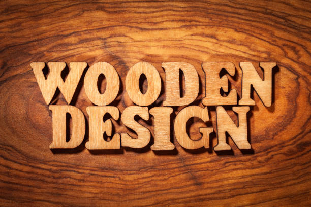 istock Wooden Design - Text on wood 1445030605
