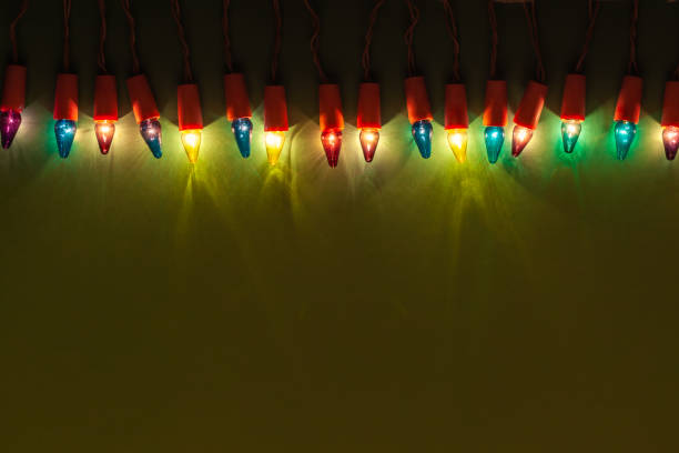 istock Christmas Lights of Different Colors 1445030644