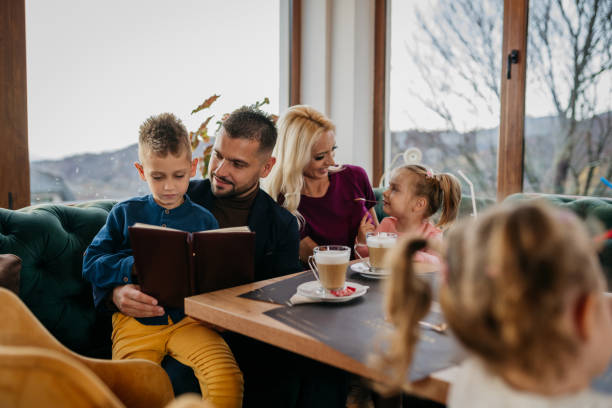 istock Family moments in a restaurant 1445040374