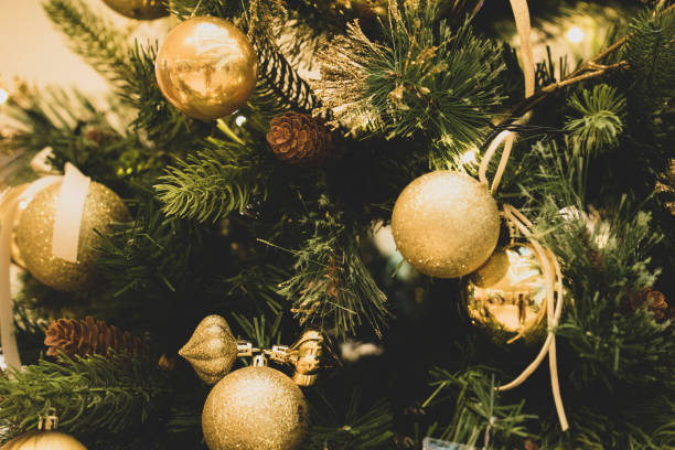 istock Brilliant Christmas tree crop photo 1445042265