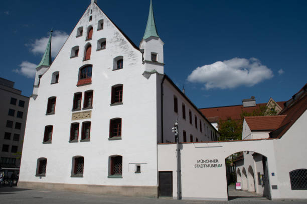 Ingolstadt, Germany - Oct 21st 2022: New castle in Ingolstadt is currently working as Bavarian Army museum.