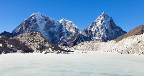 istock Mount Taboche or Tabuche and Cholatse or Cholotse peak 1445043525