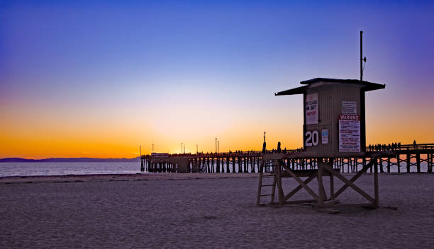 istock Newport Beach pier sunset 1445077583