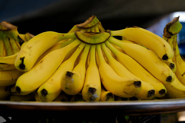 Tropical fruit market in Madeira,Portugal.
