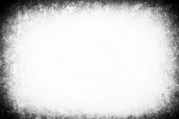 istock Old Grunge Concrete Wall Border Background with White Space for Text. 1445090264